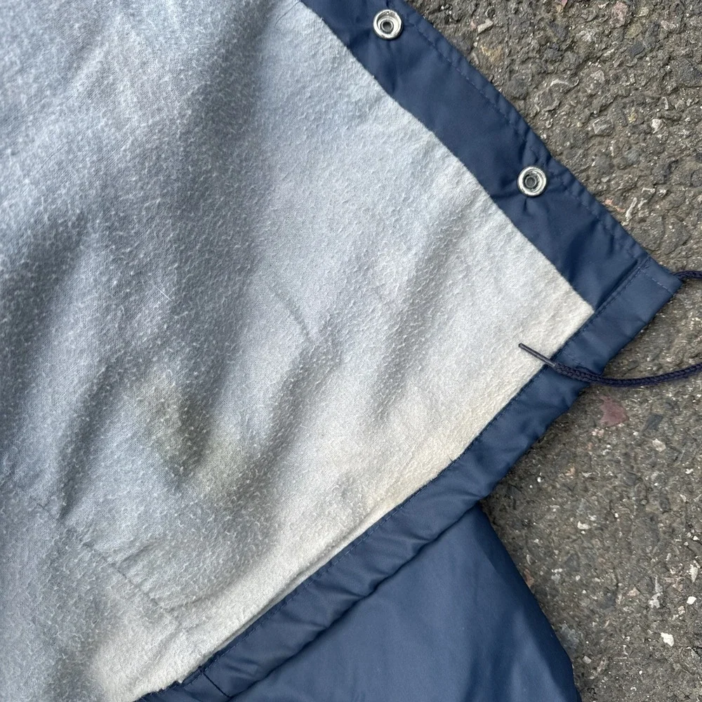 Vintage Swingster Nylon Jacket‎ IH Blue MADE IN USA Unlined Men's
